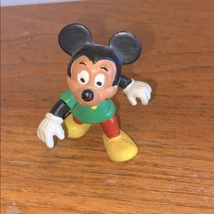 Vintage Bully made in Germany Mickey Mouse plastic figure